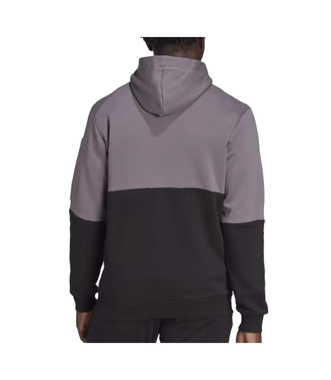 Sweat à Capuche Mauve/Noir Homme Adidas HL6910 - S-2