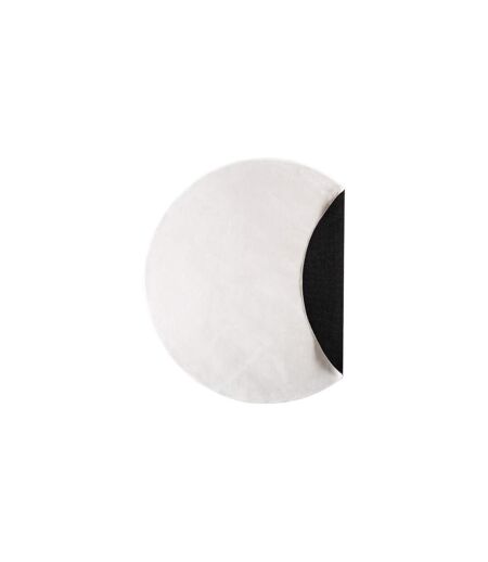 Tapis Déco Rond Nixie 200cm Blanc
