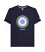T-shirt Ss24 Homme Bleu Marine Lambretta-1