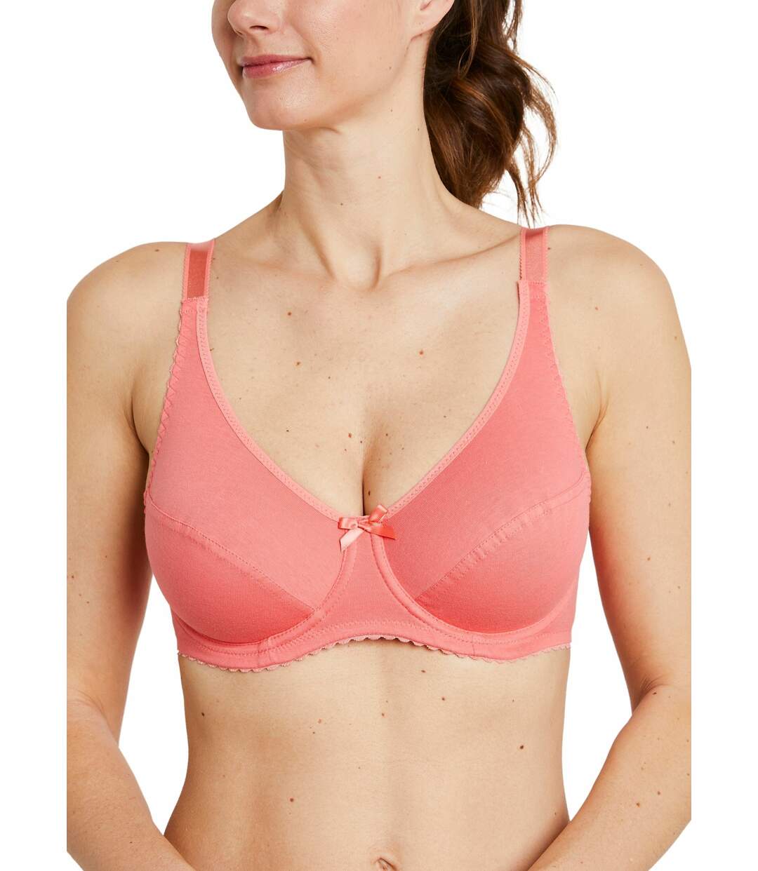 Soutien-gorge avec armatures coton stretch-1