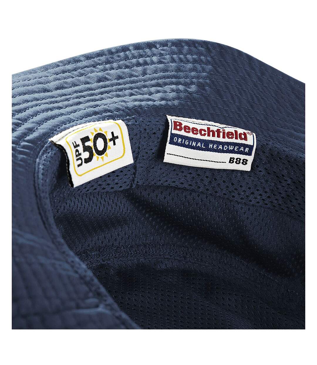 Beechfield Summer Cargo Bucket Hat / Headwear (UPF50 Protection) (Navy)