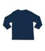 T-shirt Manches Longues Motif/style Uni Bébé Bleu Marine Larkwood-2