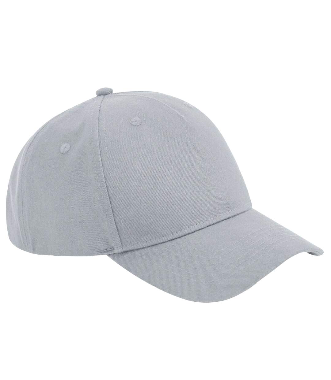 Casquette de baseball adulte gris clair Beechfield-1