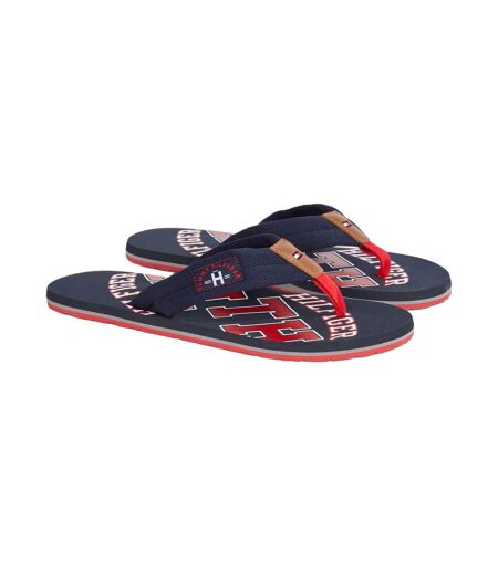 Mens Essential Beach Flip Flops Blue Tommy Hilfiger