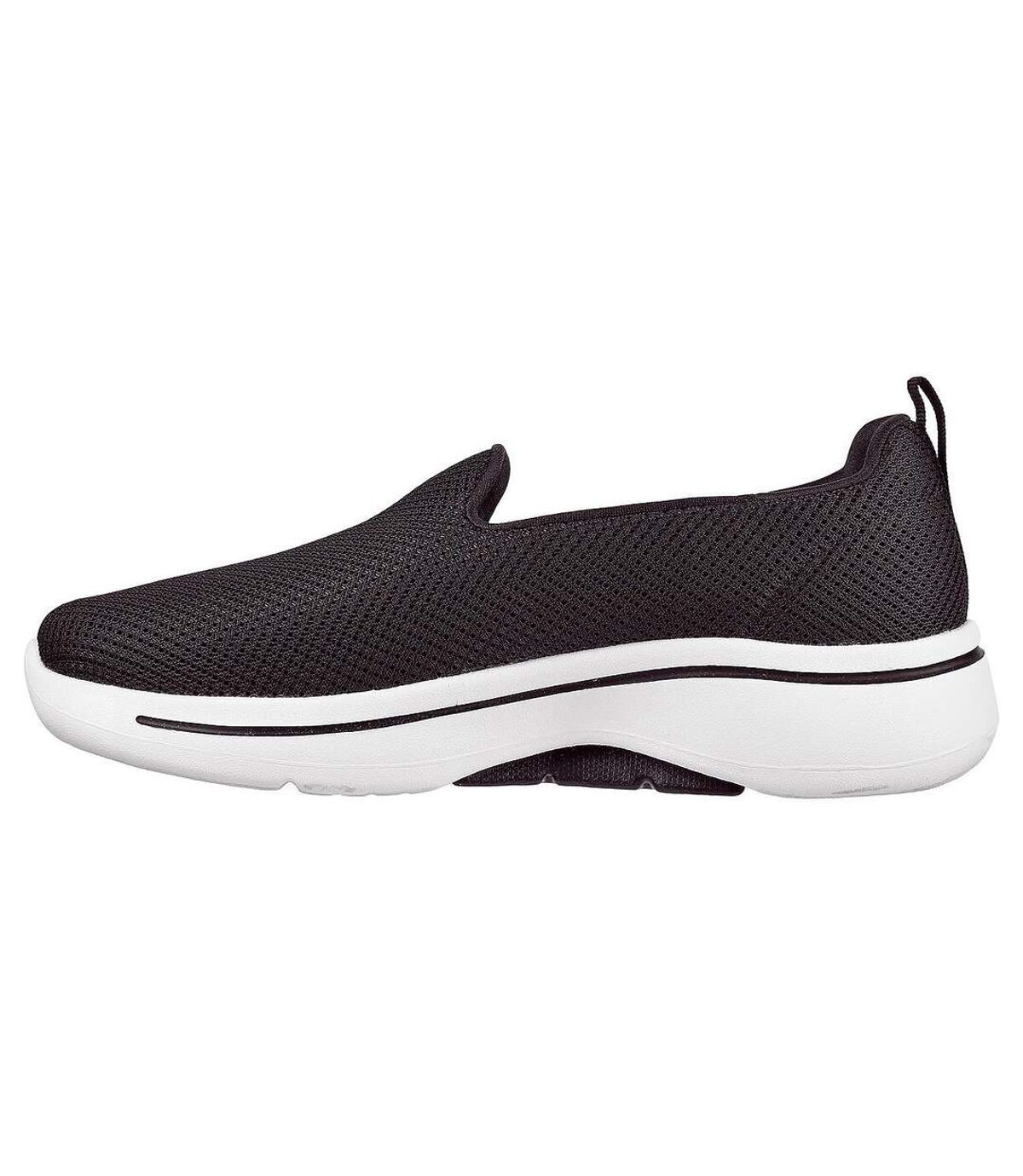 Skechers Womens/Ladies GOwalk Arch Fit Grateful Sneakers (Black) - UTFS8014