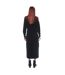 Womens/ladies lefile midi dress black Vero Moda-2