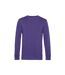 Sweat Organique À Col Ras Du Cou Pour Hommes Violet B&C-1