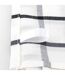 Lot de 2 torchons cuisine toile SQUARES LIN coton et lin-5