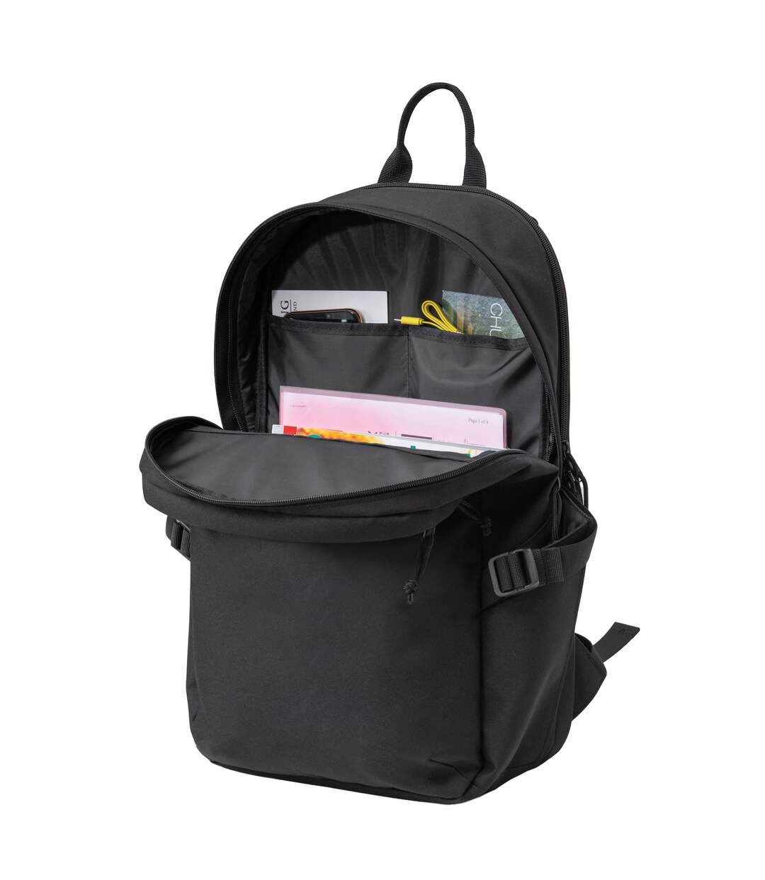 Renew aware laptop backpack 45.7cm x 29.2cm x 12.7cm black XD Collection-3