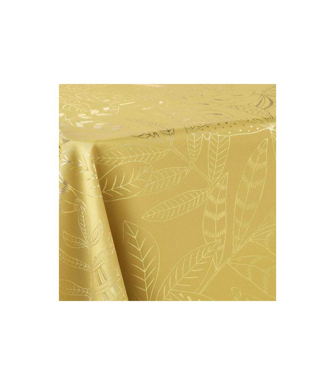 Nappe Imprimée Déco Belflor 150x240cm Jaune-2