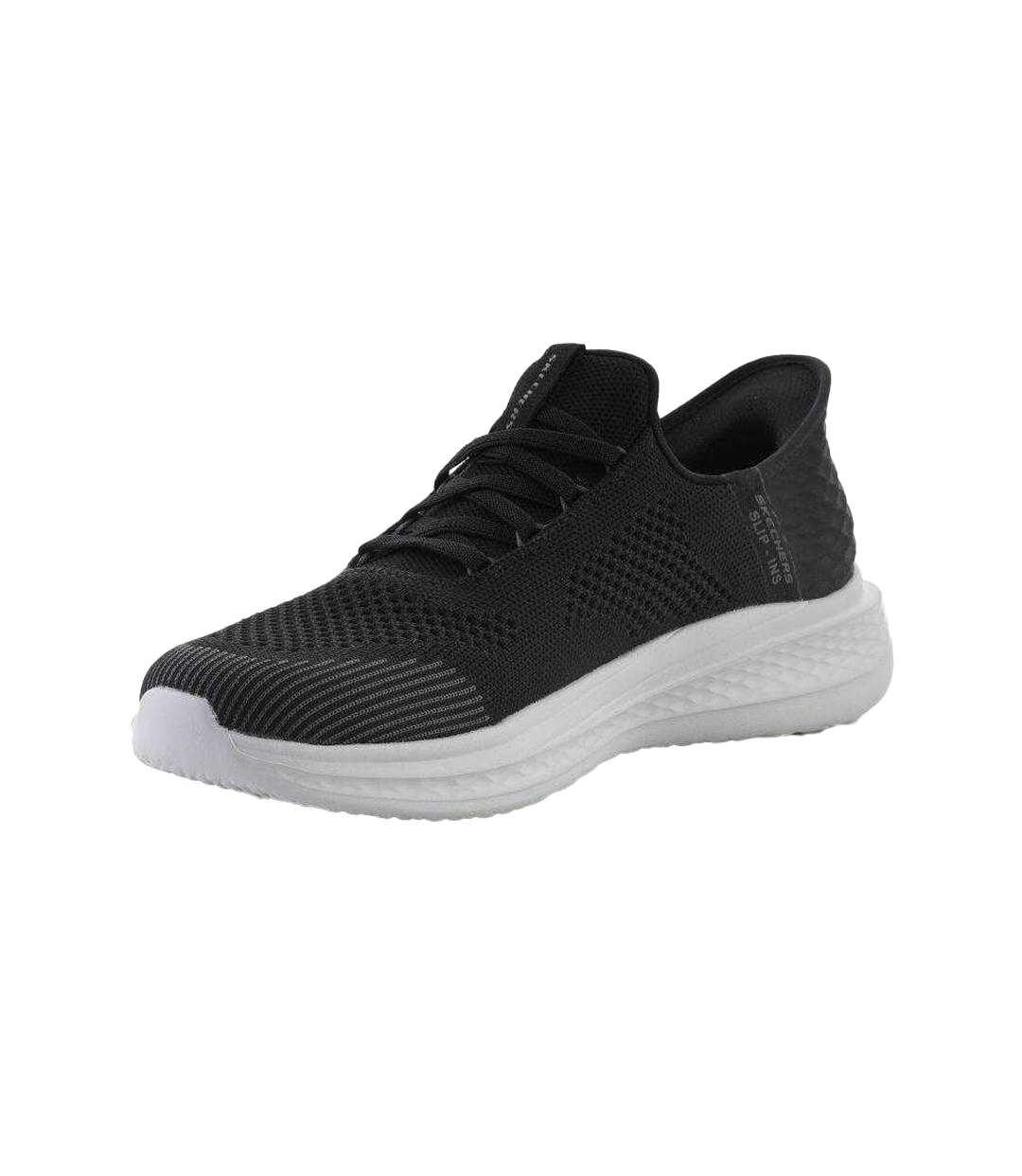 Baskets Motif/style Logo Homme Noir Skechers-1