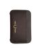 Burnished Leather Card Holder One Size Oxblood Fred Perry-1