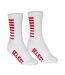 X1 paire de chaussettes blanc mixte select striped-1
