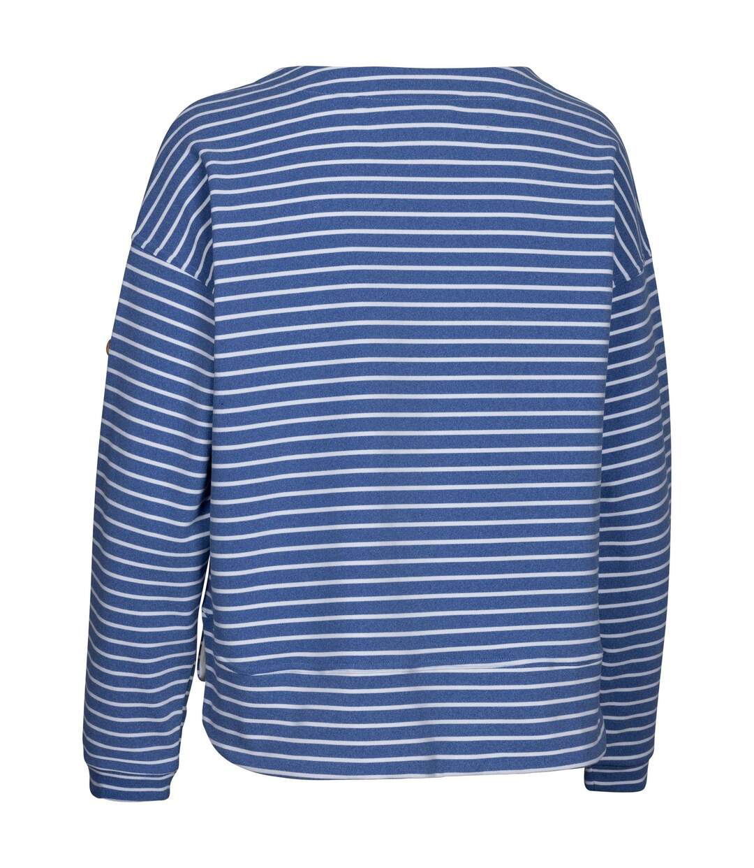 Womens/ladies Soothing Striped Marl Top Indigo Trespass-2