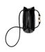 Woven Leather Tote Bag One Size Black Where´s That From-2