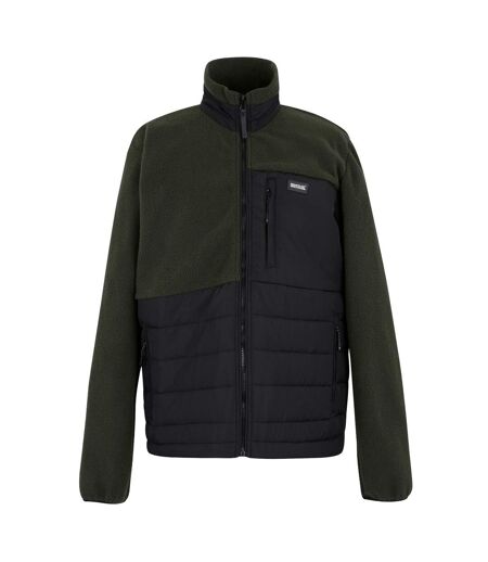 Veste Hybride Frankie Homme Noir Kaki Foncé Regatta