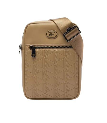 Sacoche taille unique beige Lacoste