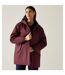 Veste Imperméable Brielly Femme Pourpre Noir Regatta-1