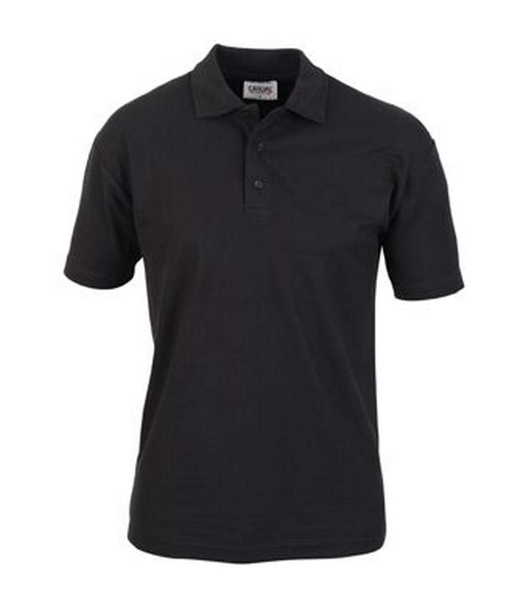 Casual Classic Mens Pique Polo (Black)