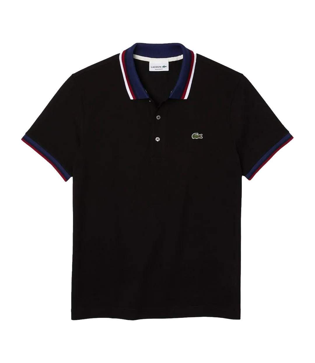 Polo noir homme lacoste ph3461-2