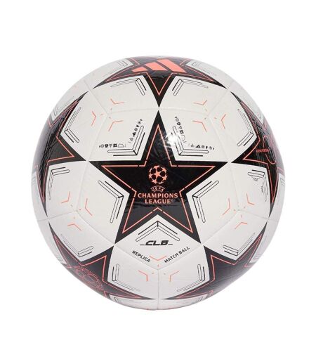 Ballon blanc/rouge adidas ucl club 24/25 group stage - taille 5