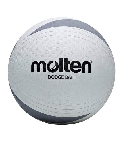 Molten - Ballon de dodgeball (Blanc / Gris) (Taille 3) - UTCS1546
