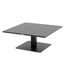 Table de jardin relevable carrée en aluminium SALIMIA - Graphite-4
