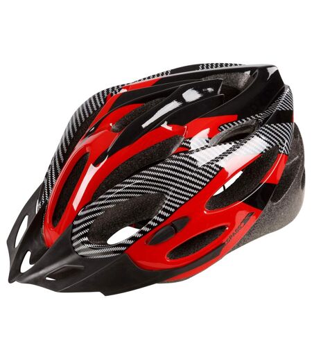 Adults unisex crankster cycling helmet s/m red x Trespass