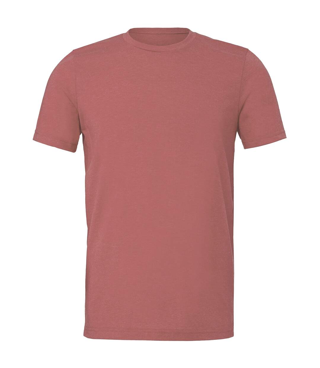 T-shirt adulte mauve chiné Bella + Canvas