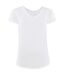 Comfy Co - Haut de pyjama à manches courtes - Femme (Blanc) - UTRW5318