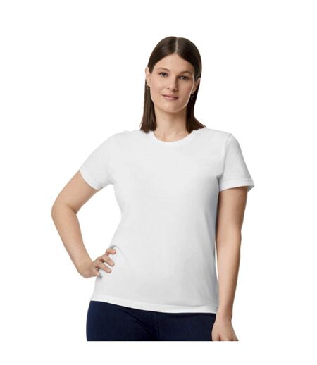 Gildan Womens/Ladies Softstyle Plain Midweight T-Shirt (White) - UTBC5235