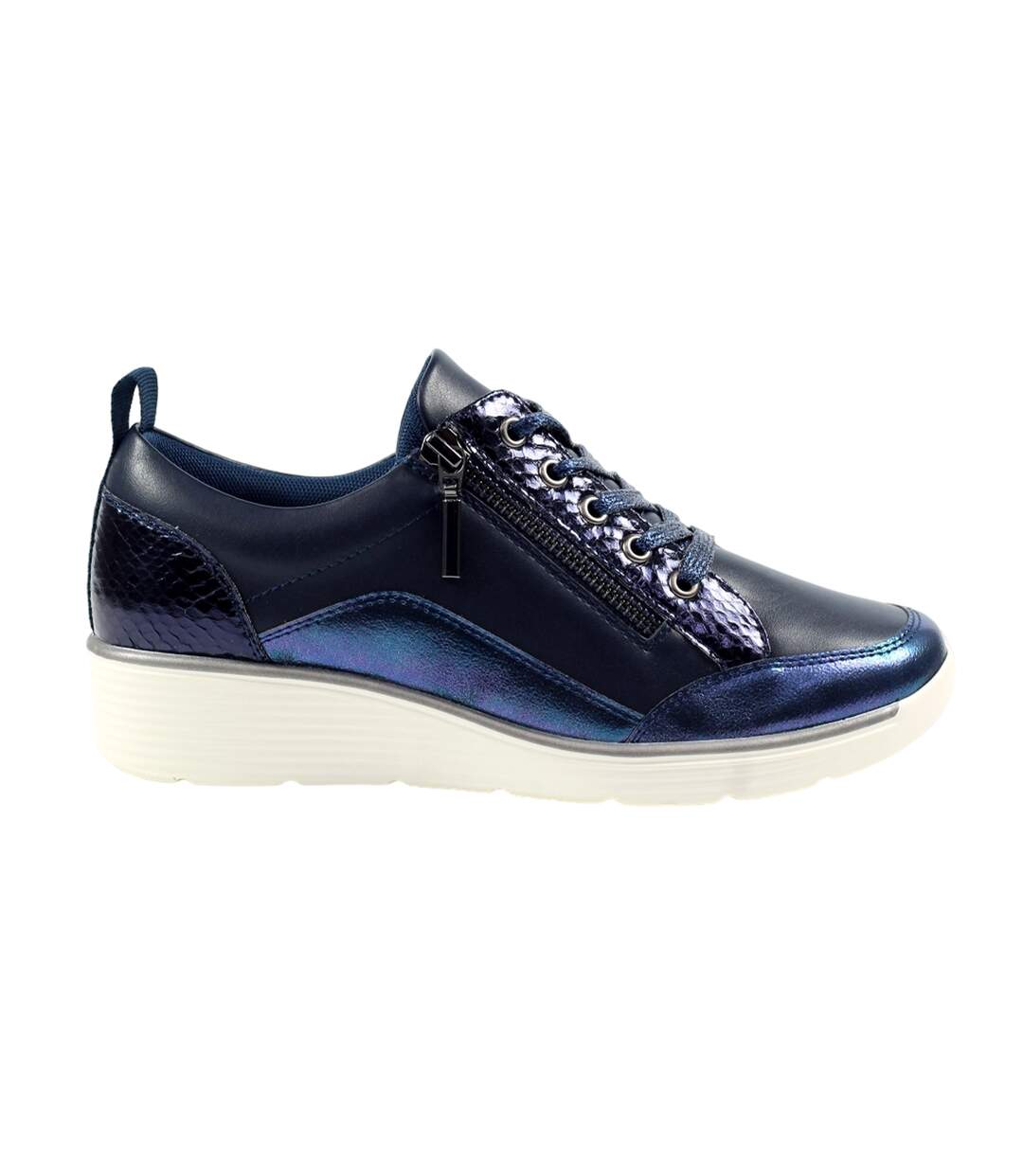 Baskets Kiley Femme Bleu Marine Lunar-4