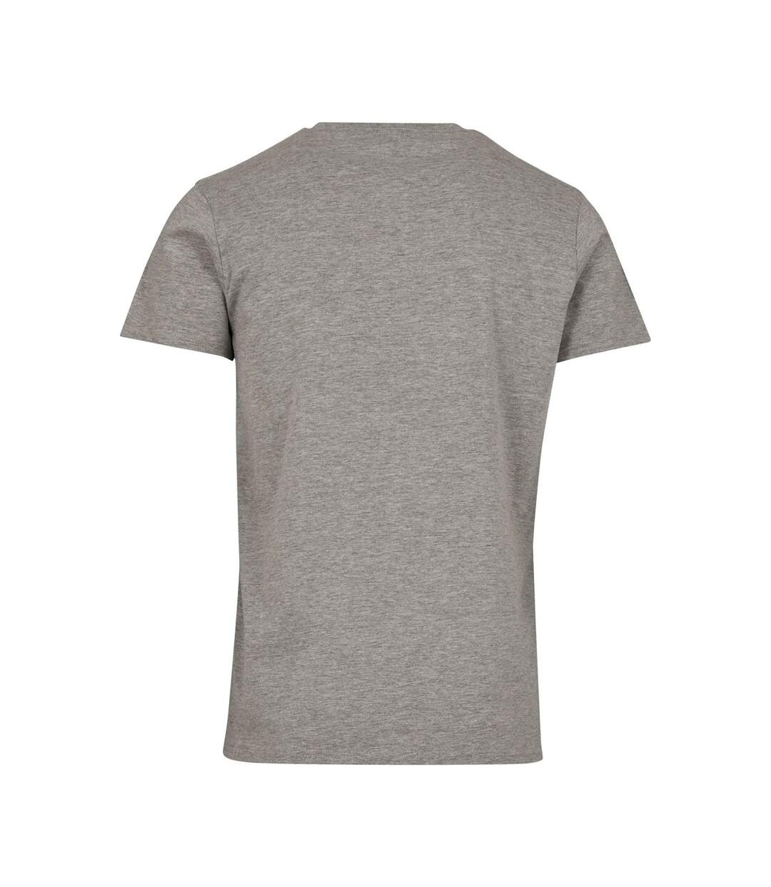 T-shirt Homme Burger Gris Chiné Mister Tee-3