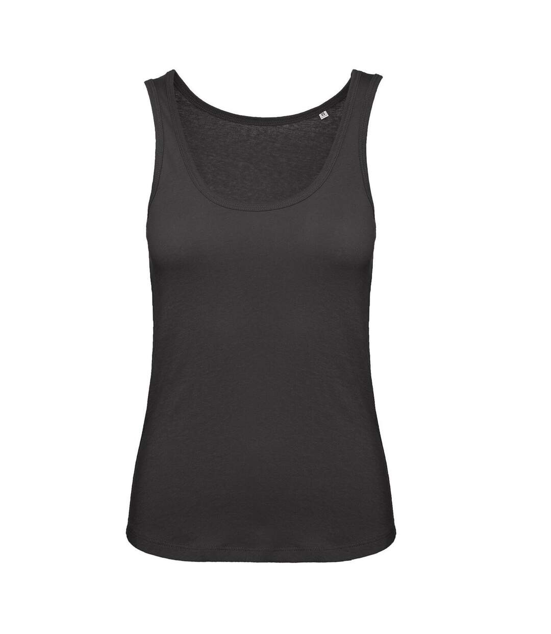 Débardeur coton organique peigné femme - TW073 - noir