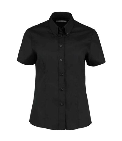 Blouse corporate femme noir Kustom Kit