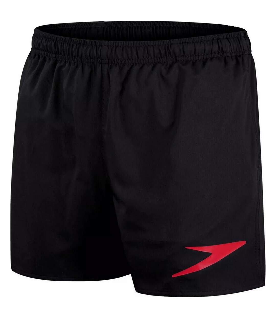 Short De Bain Homme Noir Rouge Speedo-2