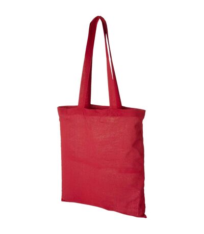 Bullet Carolina Cotton Tote (Pack of 2) (Red) (15 x 16.5 inches)