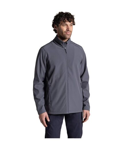 Mens Basecamp Ll Soft Shell Jacket Carbon Grey Craghoppers Expert