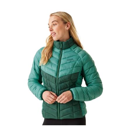 Womens/ladies Dalent Quilted Jacket Dusty Green Rainforest Regatta