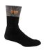 Timberland Pro Mens Colour Block Cushioned Boot Socks (Pack of 2) (Black)