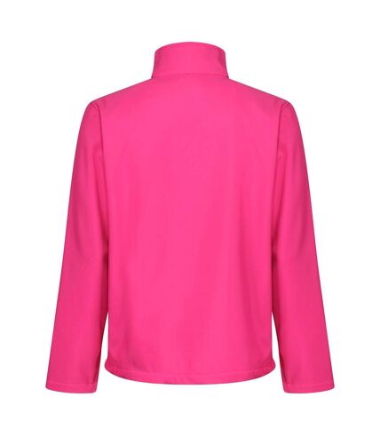 Regatta Standout Mens Ablaze Printable Soft Shell Jacket (Hot Pink/Black) - UTPC3322