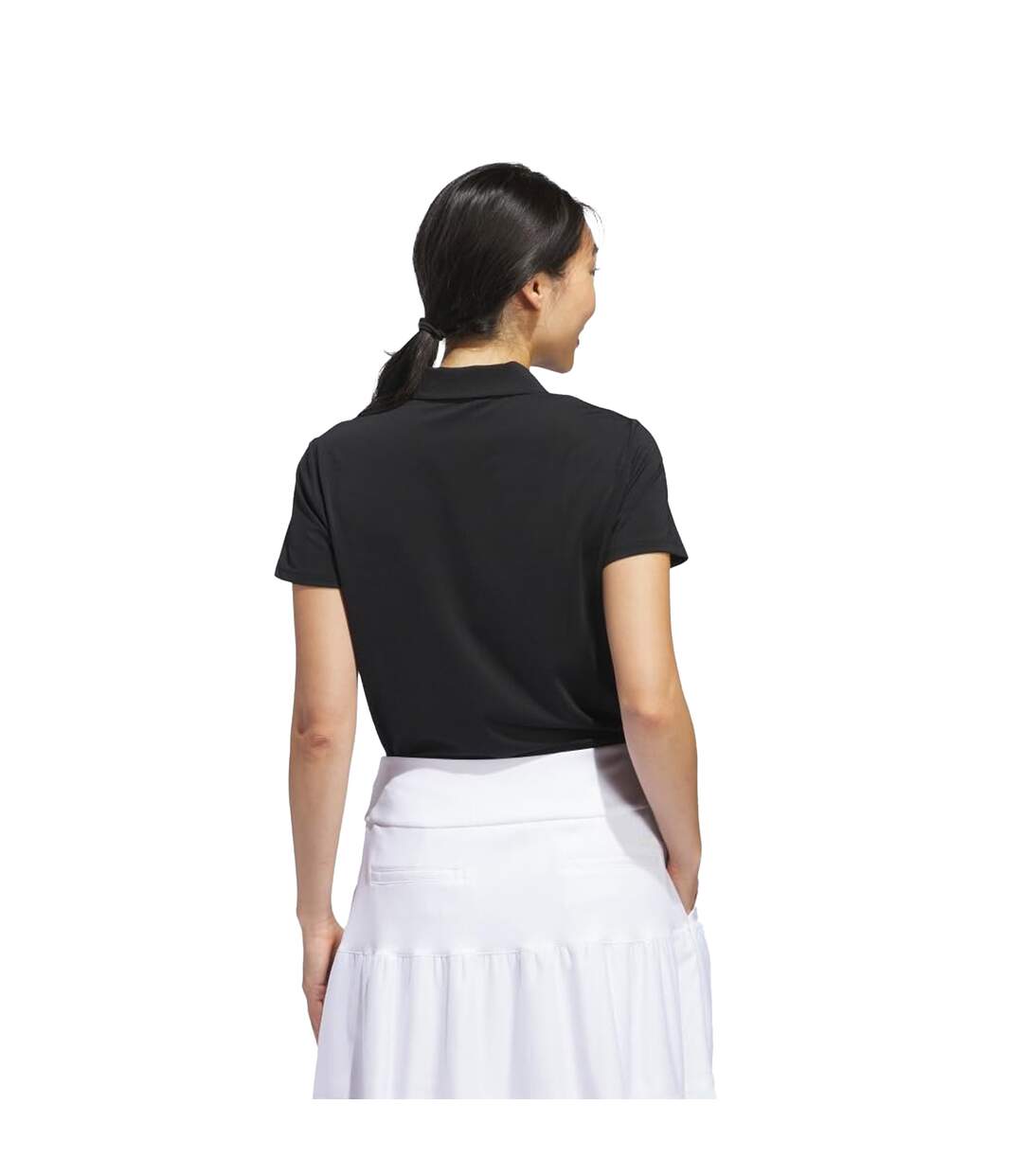 Polo Femme Noir Adidas-3