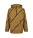 Anorak Motif/style Logo Partout Homme Vert Kaki Diadora-1