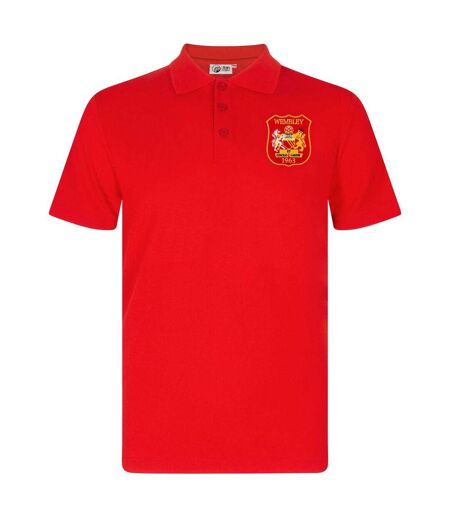 Polo Foot Wembley Homme Rouge Fan Originals