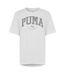 Womens/ladies Squad Big Logo T-shirt  White Puma-1