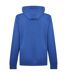 Mens Cotton Blend Pullover Hoodie Dark Blue Hugo-3