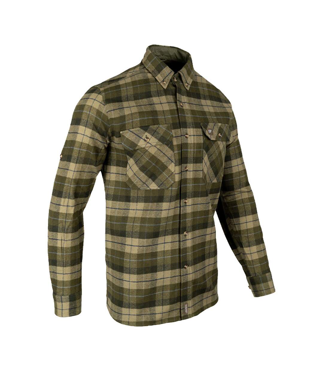Chemise Motif/style À Carreaux Bleasdale Homme Vert Jack Pyke-4