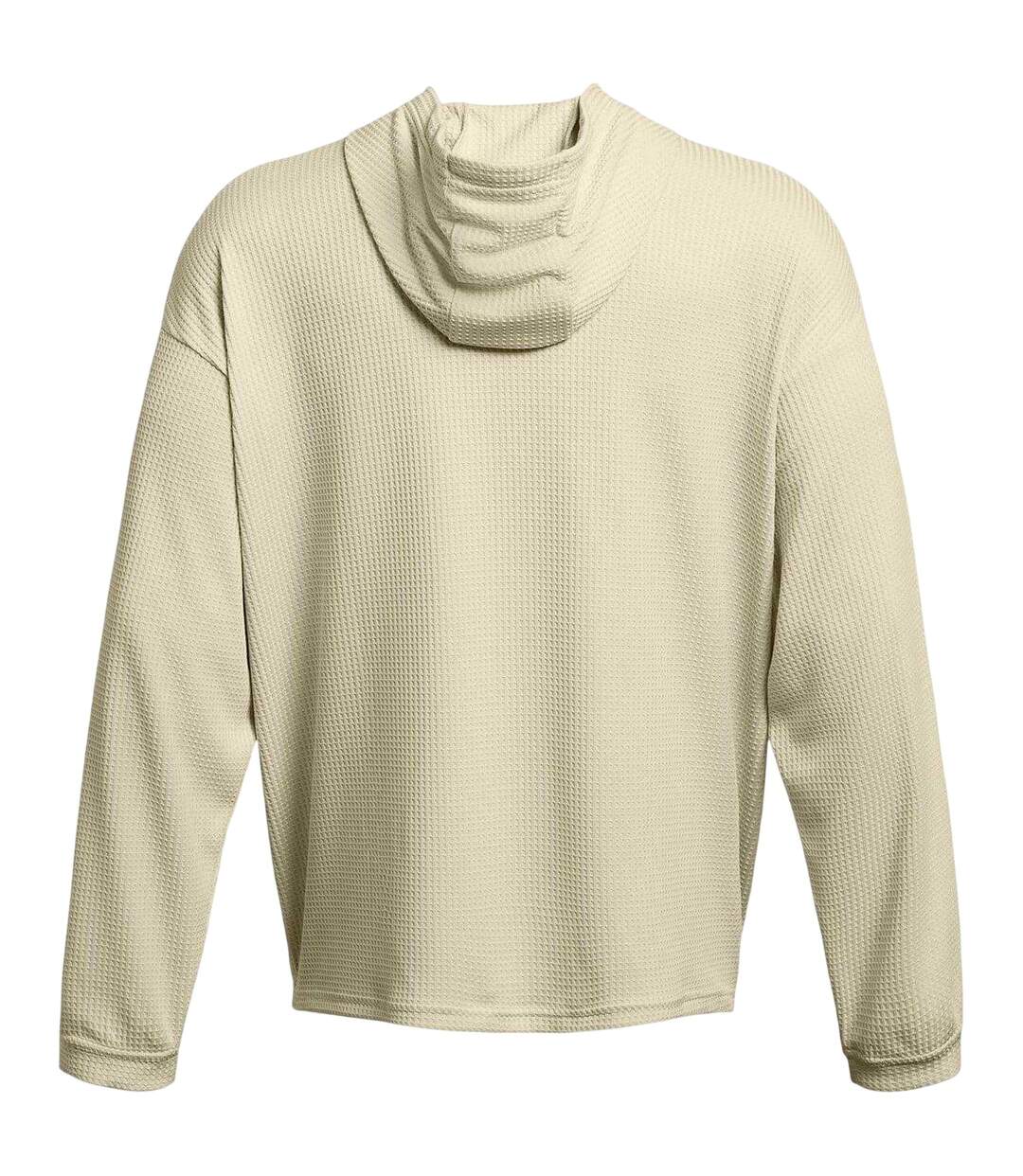 Sweat À Capuche Manches Longues Rival Homme Blanc Under Armour-3