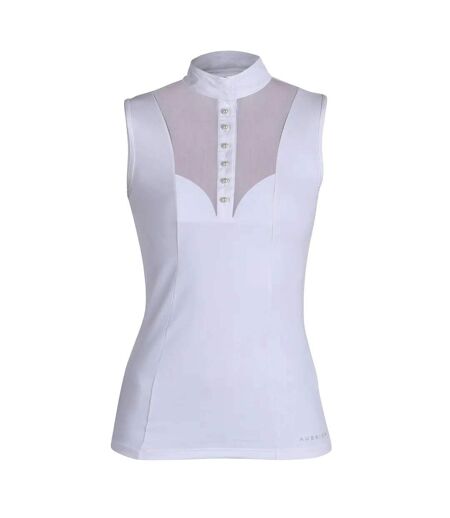Aubrion Womens/Ladies Preston Show Shirt (White) - UTER1610