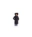 Parka Lisbon Femme Noir Animal-1